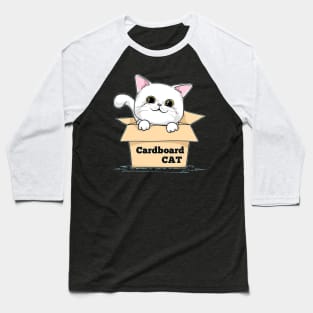 cardboard little cat Baseball T-Shirt